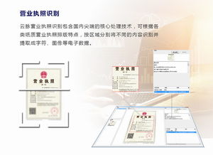 云脈OCR營業執照識別SDK 賦能開發者，支撐高效定制服務